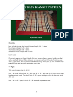 Burberry Baby Blanket Pattern PDF