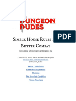 Dungeon Dudes' Five Simple House Rules For Better Combat in D&D 5e