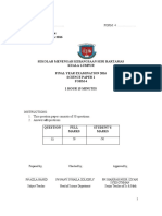 2016 Final Exam f4 PAPER 1