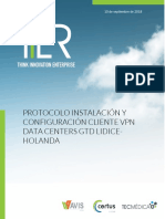 Protocolo Instalación y Configuración Cliente VPN Data Centers GTD LIDICE-HOLANDA - Ver.1.0 PDF