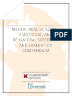 Mental Health Screening and Evaluation Compendium PDF