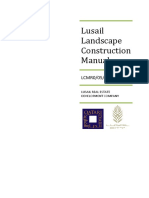 Lusail Landscape Construction Manual