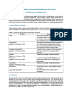 Learningguide Practicalreportinscience PDF