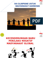 Penerapan Olimpisme Untuk Membangun Masyarakat Harmonis