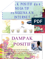 Dampak Positif Dan Negatif Penggunaan Internet