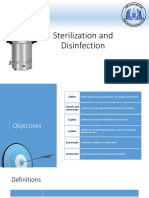 (Slide) Sterilization and Disinfectan