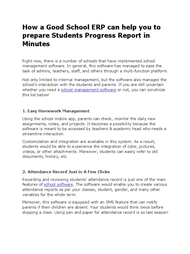 Article How A School Management Software Can Help You Manage Exams and ...