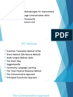 Effective Teaching Methods for English Communication