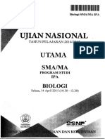 Naskah Soal UN Biologi SMA 2015 Paket 1.pdf