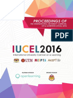 IUCEL 2016 Proceedings: Design and Prototype Development of Problem Solving Game (Adik Bijak Pecahan) 
