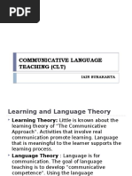 Communicative Language Teaching (CLT)