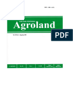 JURNAL AGROLAND