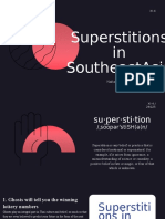 Supersitions in Asia