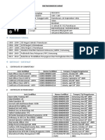 Daftar Riwayat Hidup