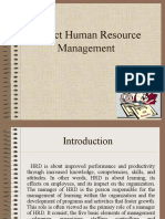 Project Human Resource Management: HR Reco Rds