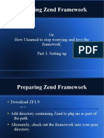 Beginning Zend Framework: Or: How I Learned To Stop Worrying and Love The Framework. Part 1: Setting Up