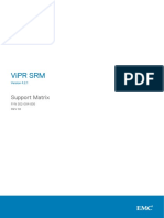 ViPR SRM 4.2.1 Support Matrix