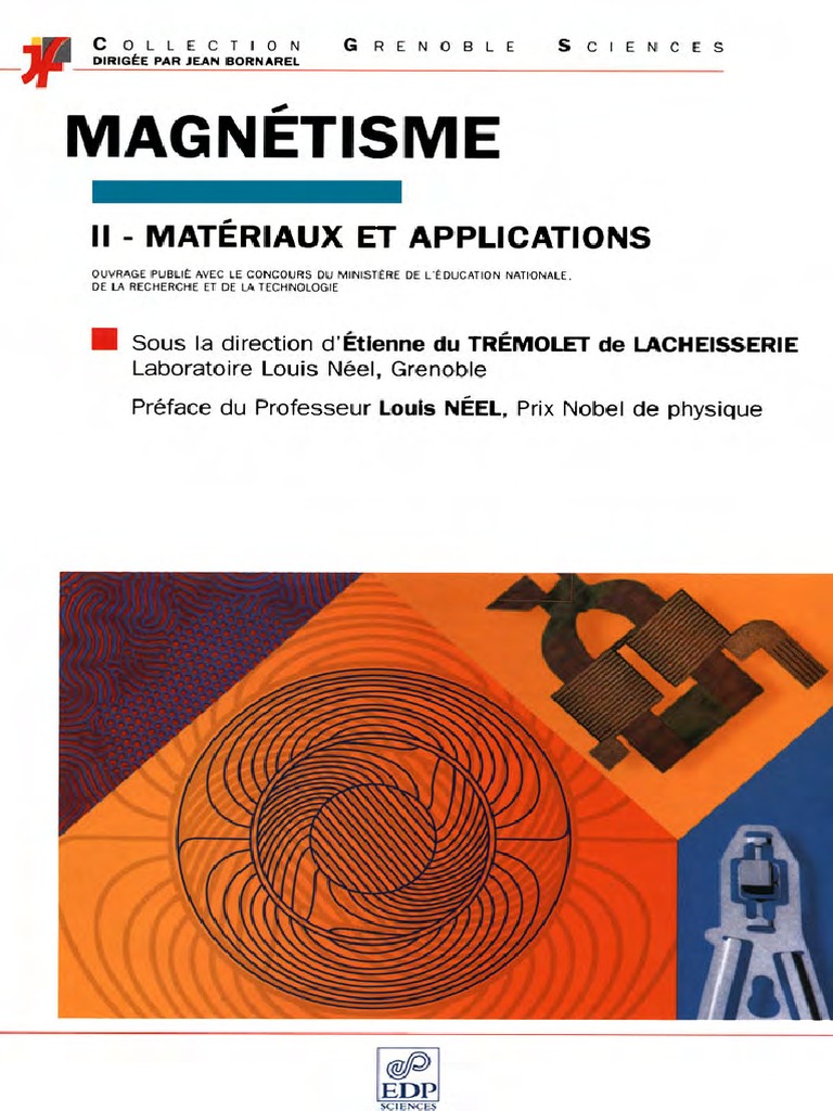 Magnétisme II - Matériaux Et Applications - E. Du Tremolet de