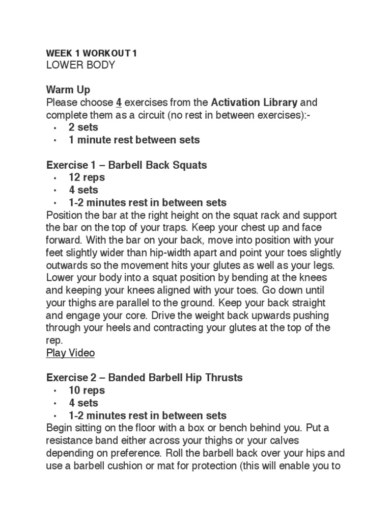 Kim French 8 Week Plan PDF Anatomical Terms Of Motion Kettlebell