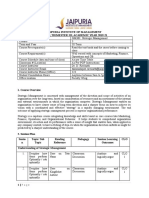 Jaipuria Institute Strategic Management Course