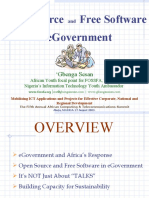 Open Source Free Software Egovernment: Gbenga Sesan