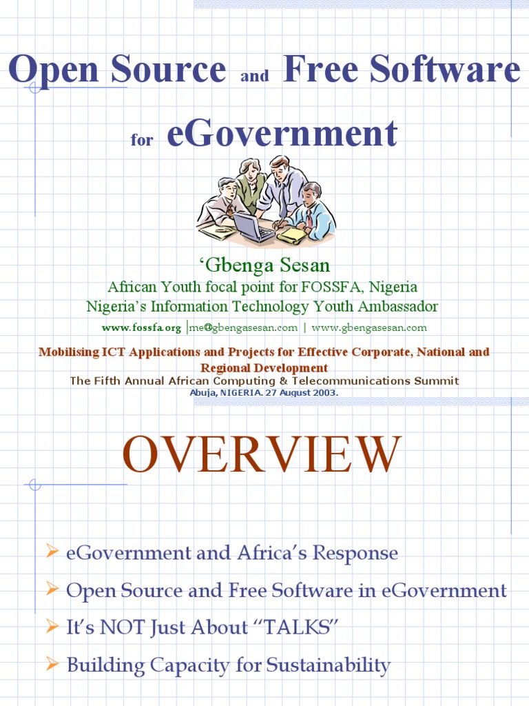 Open Source Solutions for eGovernment | PDF | E Government ...