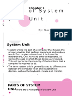 Parts of System Unit and Motherboard