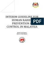 Guideline for Prevention and Control of Rabies in Malaysia