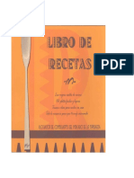 Libro Recetas (Comerciantes Plaza Esperanza)