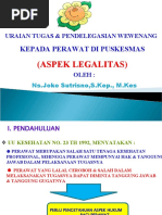 Download LEGALITAS DELEGAS PERAWAT by Joko SutrisnoSKepNsMKes SN45262677 doc pdf