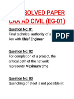 Ad Civil (Eg-01) - 2019 Solved Paper