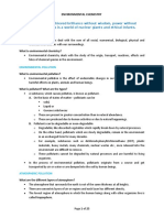 Environmental Chemistry