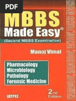 MBBS Made Easy, Second MBBS Examination, Manoj Vimal, Jaypee Bros., 2nd Edition 2009 PDF