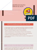 U 8 - 9 Intercambiadores de Calor y Transferencia de Calor PDF