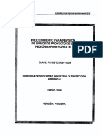 Procedimiento para Revision de Libros de Proyecto RMNE - PE-SS-TC-0097-2009