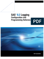 SAS 9.2 Logging- Configuration and Programming Reference