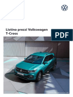2115 - Listino Prezzi Volkswagen T Cross
