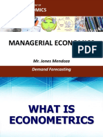 ManagerialEcon - Lecture01 - Part 6 Econometrics