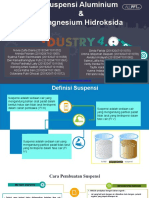 SEDIAAN SUSPENSI Al & MG HDROKSIDA - KELOMPOK 2 - TUGAS MANAJEMEN INDUSTRI