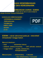 GANGGUAN KESEIMBANGAN CAIRAN DAN HEMODINAMIK