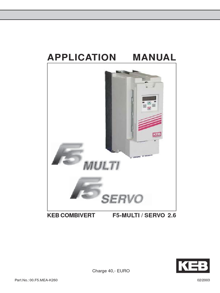 Manual F5 Keb PDF Rectifier Power Inverter