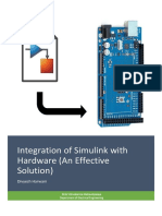 Simulink Interfacing With Arduino (Manual)