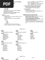 1st Performance Task in Statistics and Probability