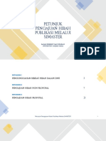 Petunjuk Pengajuan Hibah Publikasi Melalui SIMASTER PDF