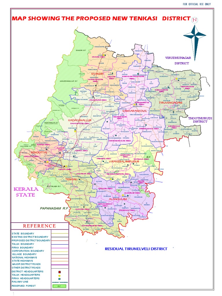 Peta dan Informasi Distrik Tenkasi | PDF