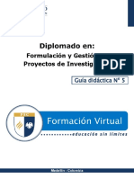 PROYECO DE INVESTIGACION Guia Didactica 5-IE