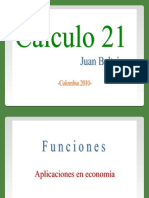 Funciones Lineal Cuadratica Exponencial Logaritmica Aplicadas en Economia PDF
