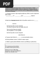 Atribut I Apozicija - Listić Za Vježbu - Redoviti Program | PDF