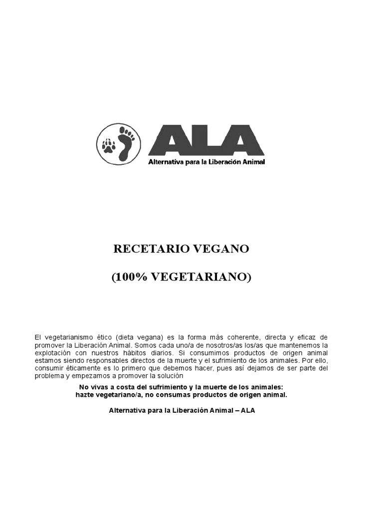 RECETAS Veganas | PDF | ensalada | Panes