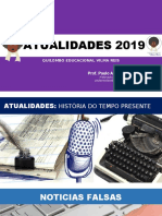 Slide ATUALIDADES 2019 - REVISÃO